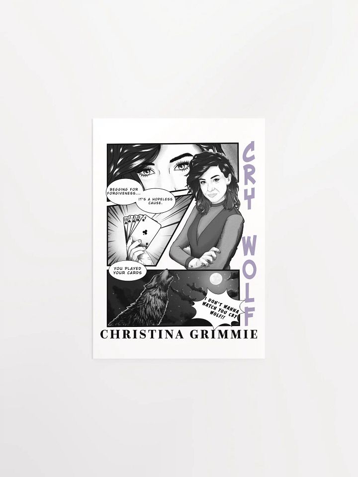 Cry Wolf Comic Poster product image (1)