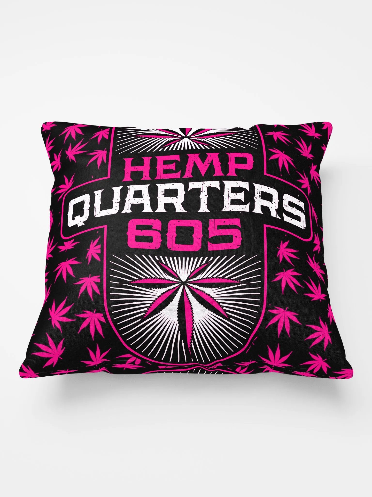 HempQuarters Pink Pillow 18