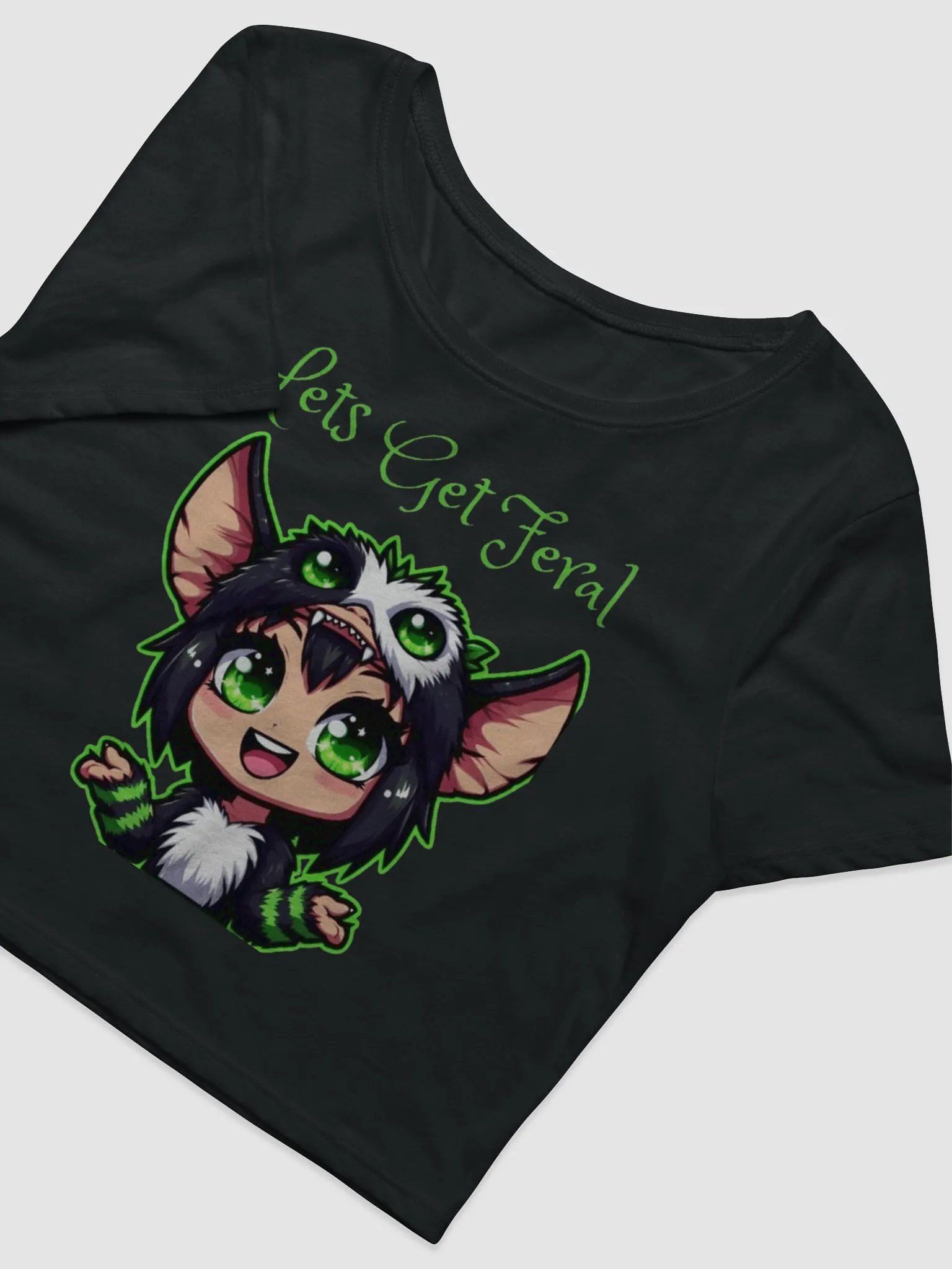 lets get feral crop top t-shirt product image (3)