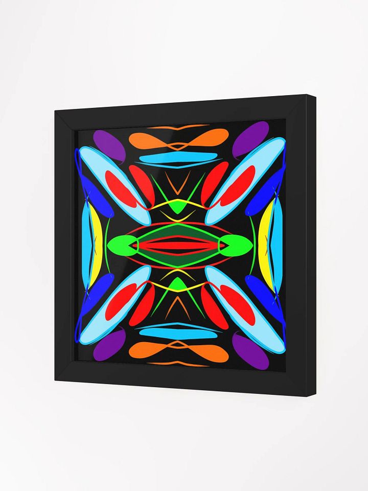 Symmetry in Color Framed Art Print product image (10)