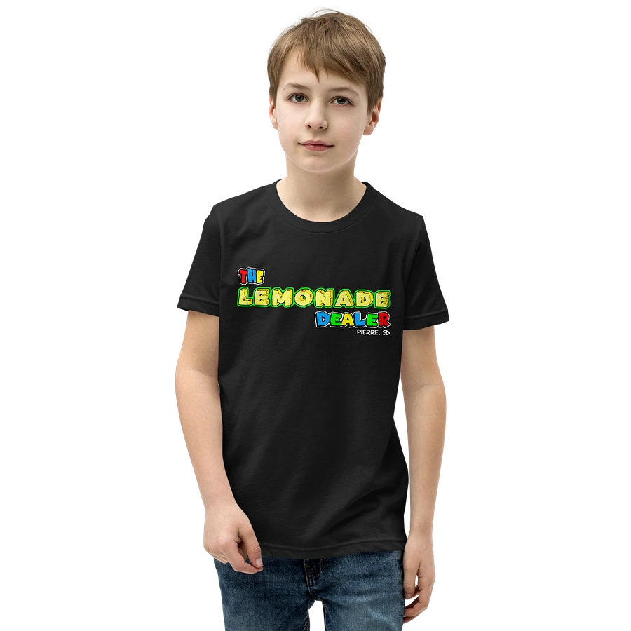 The Lemonade Dealer Kid's Black T-Shirt product image (1)