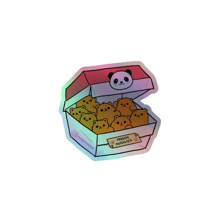 Panda Nuggies holo product image (1)