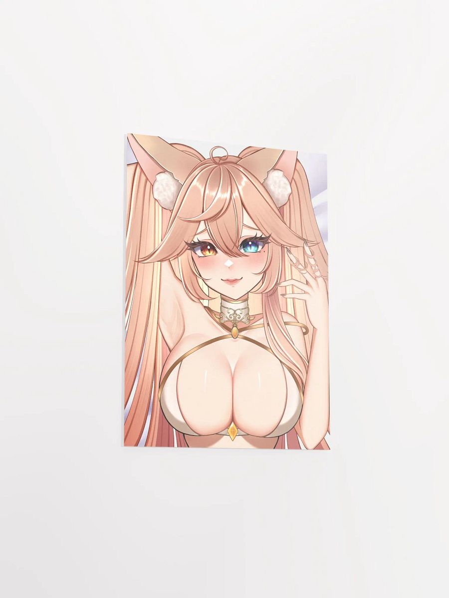 Light Peach Poster (Booba Mousepad Design) product image (3)
