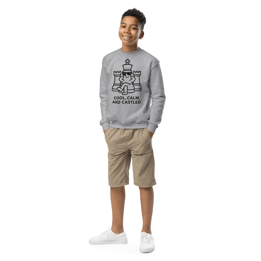 Cool, Calm, and Castled - Youth Sweatshirt product image (1)