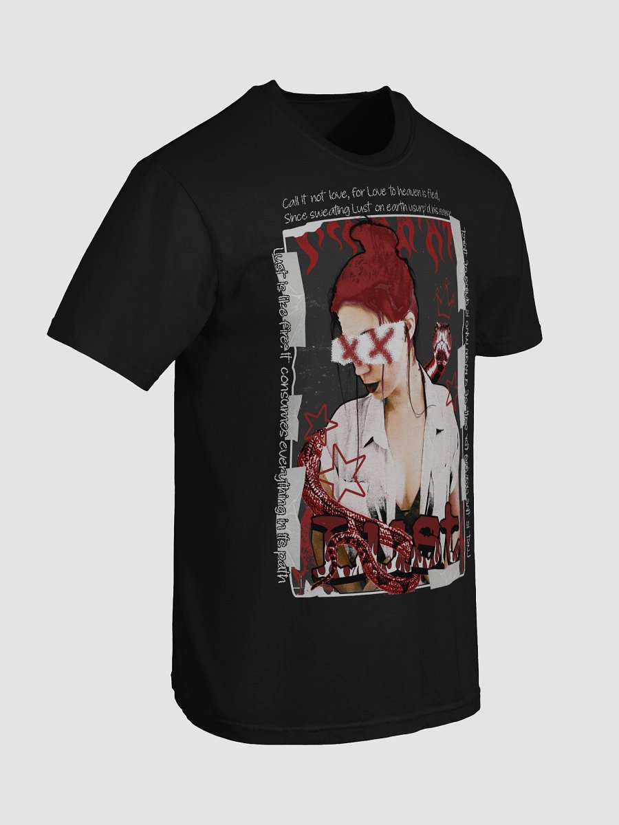 Tempted by Lust Graphic Tee (red) product image (7)