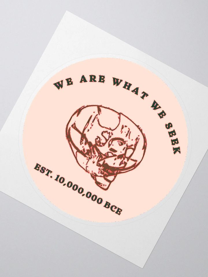 Our Logo Design Kiss Cut Stickers product image (8)