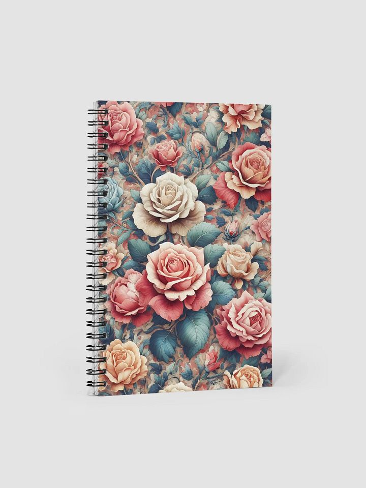 Royal Floral Spiral Notebook product image (1)