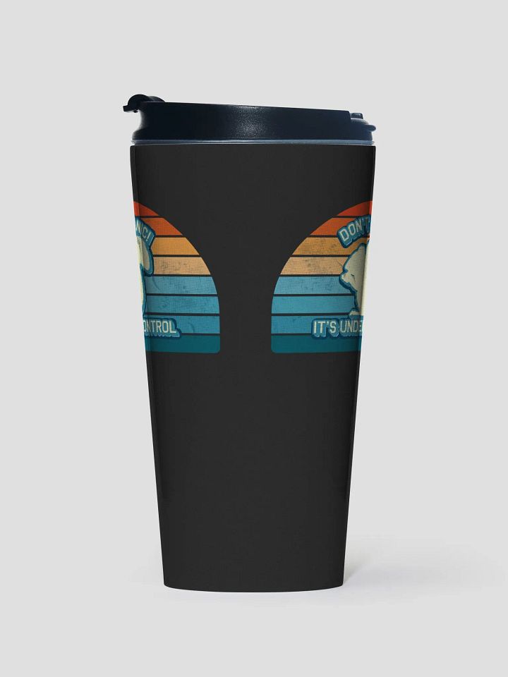 Retro Waffles - Panic Travel Mug product image (1)