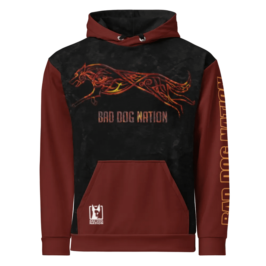 You Cannot Bite (Alternate sleeve color) - Premium Adult Unisex All Over Print K9 Hoodie product image (4)