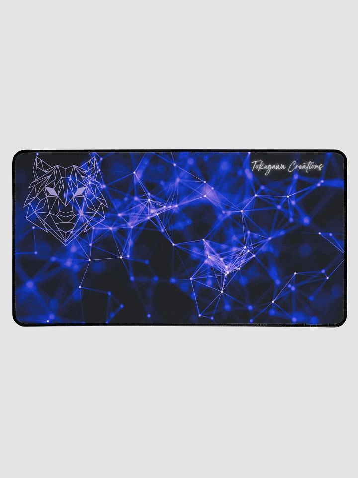 Geometric Wolfy - Desk Mat [15.5" x 31.5"] product image (1)