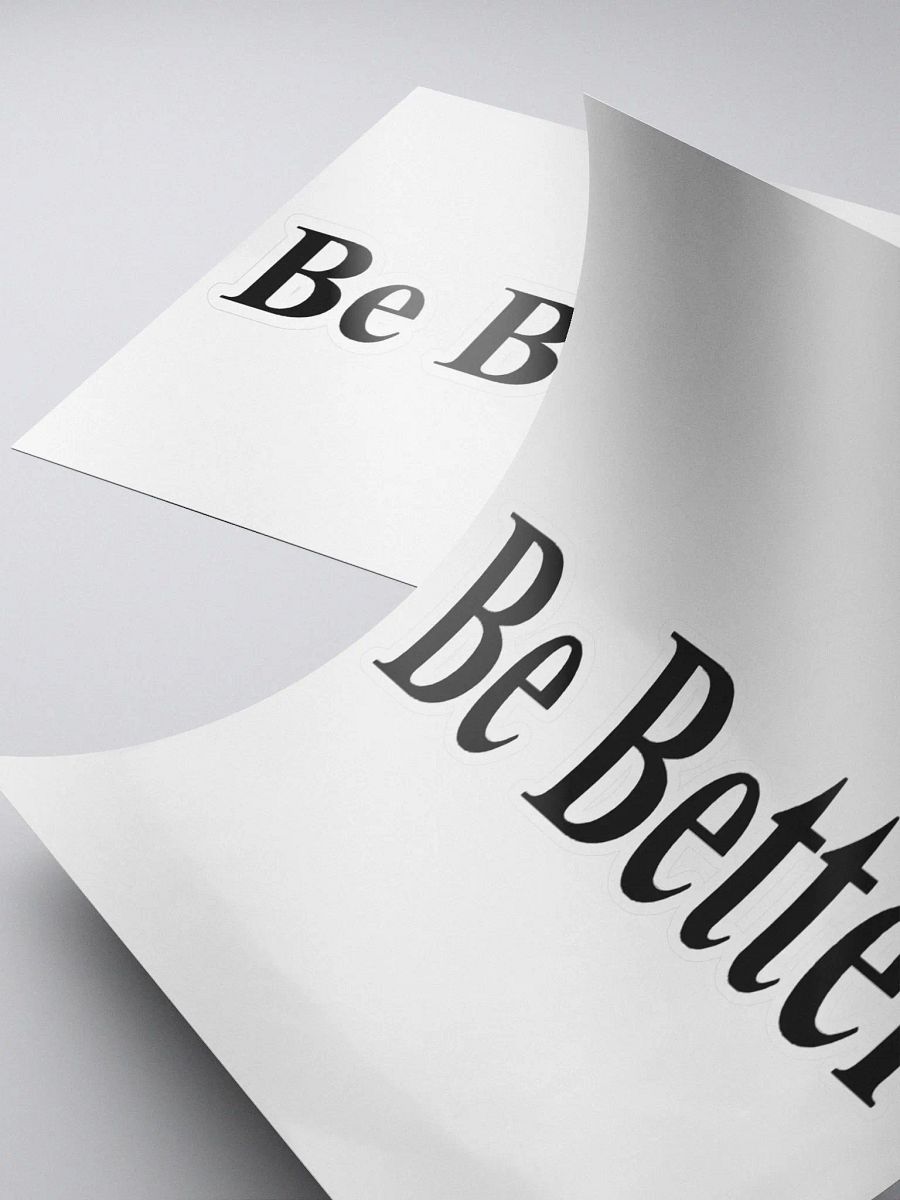 Be Better sticker product image (4)
