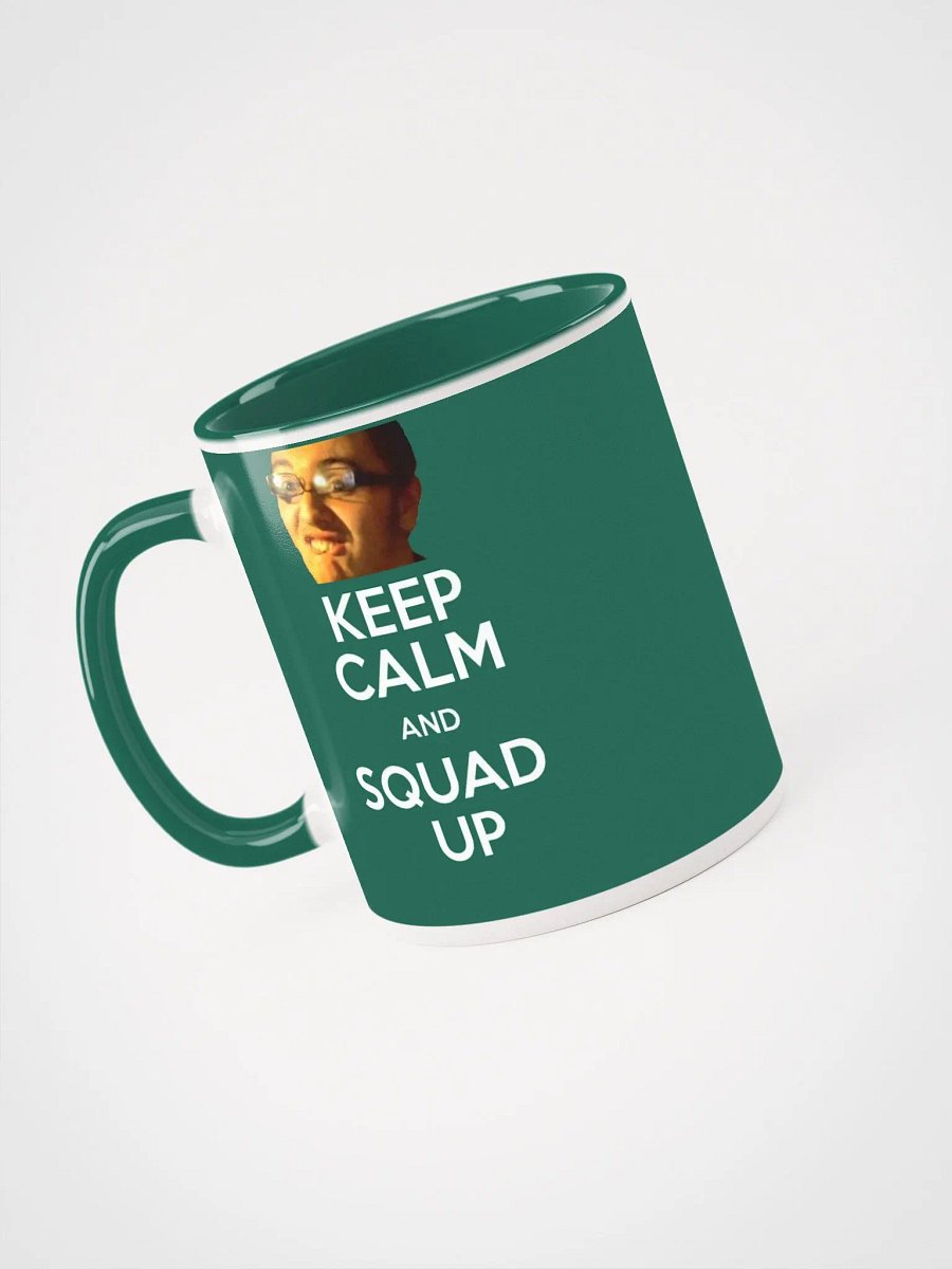 Keep Calm & Squad Up Mug (Green) product image (3)