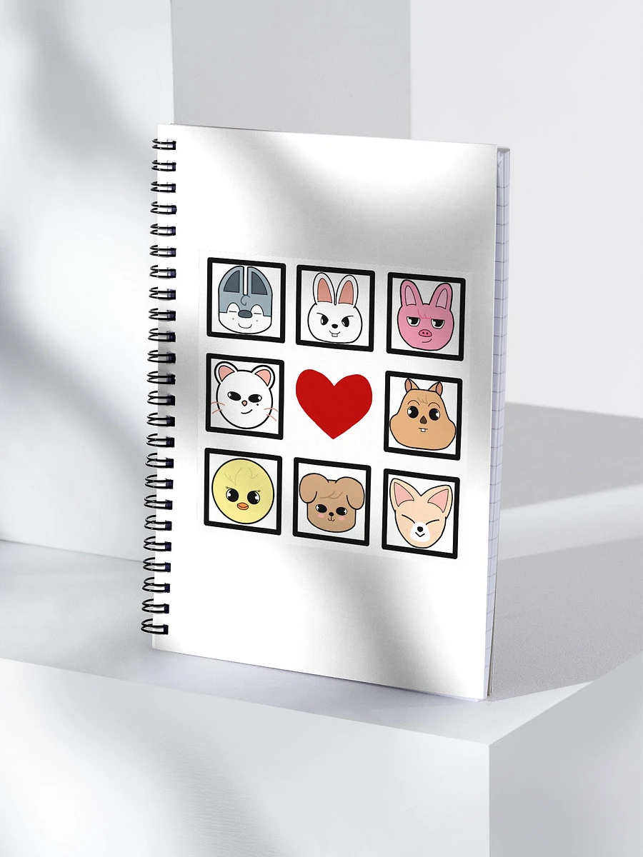 OT8 skzoo tiles with heart - Notebook product image (3)