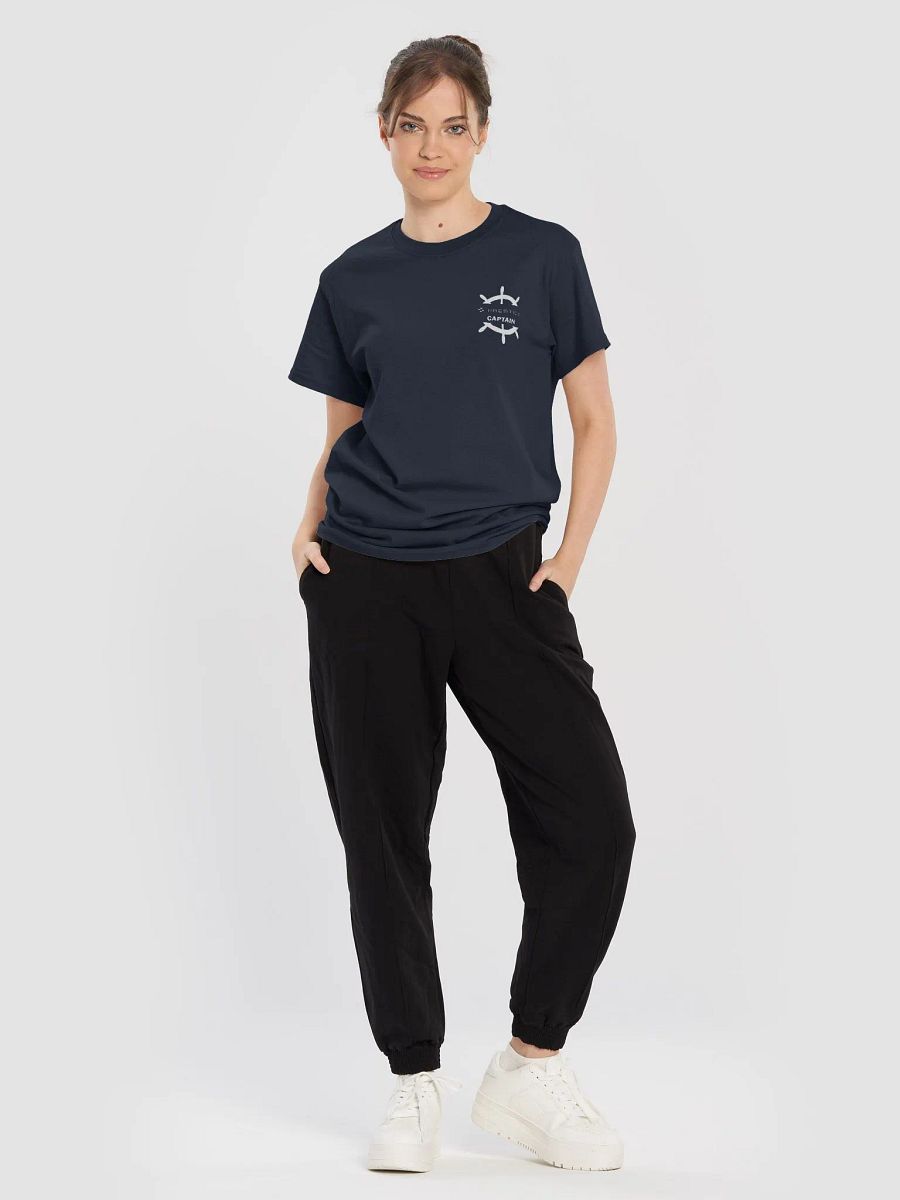 Prestige Captain - T-Shirt - Dark Shirt w/White Logo product image (7)