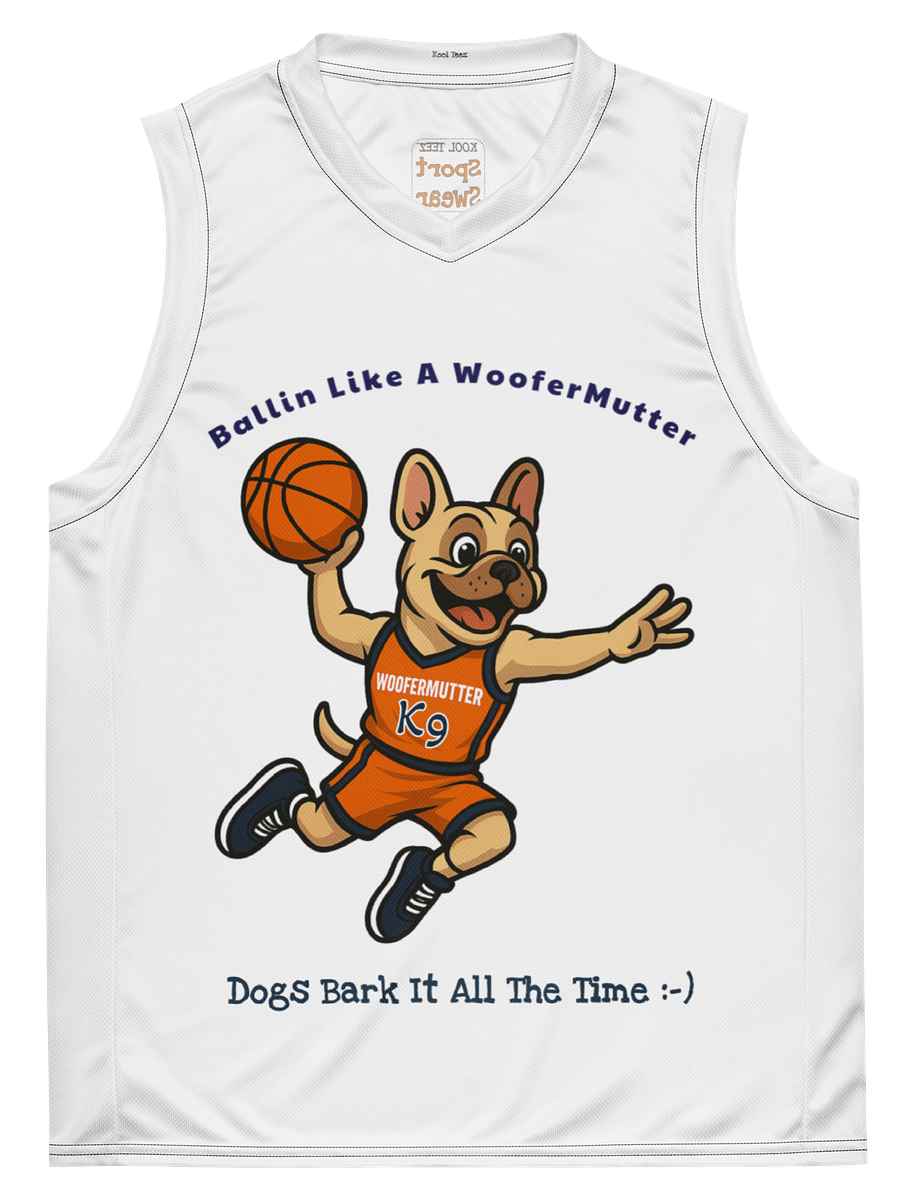 French Bulldog Unisex Basketball Jersey product image (3)
