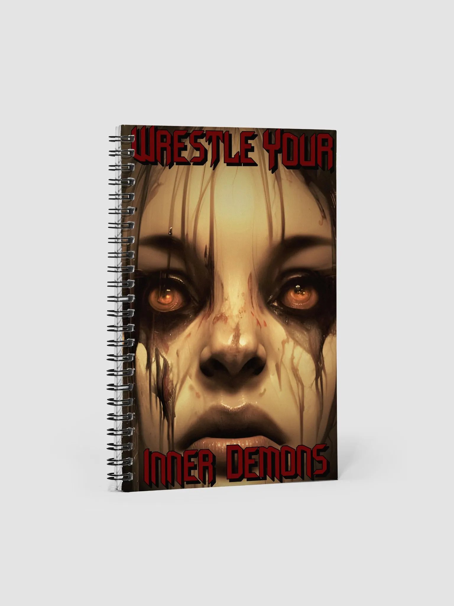 Wrestle Your Inner Demons Notebook product image (1)