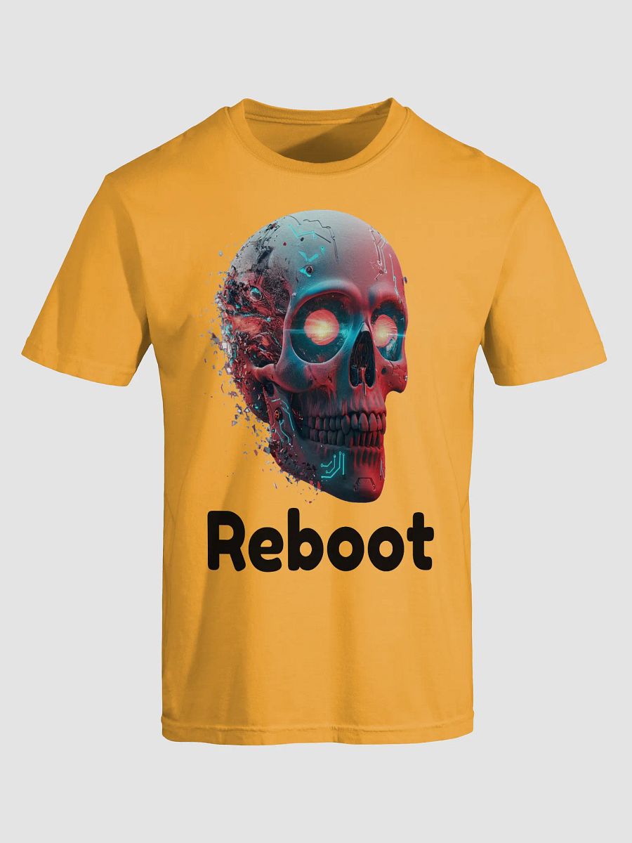 Futuristic Reboot Skull Tee product image (39)