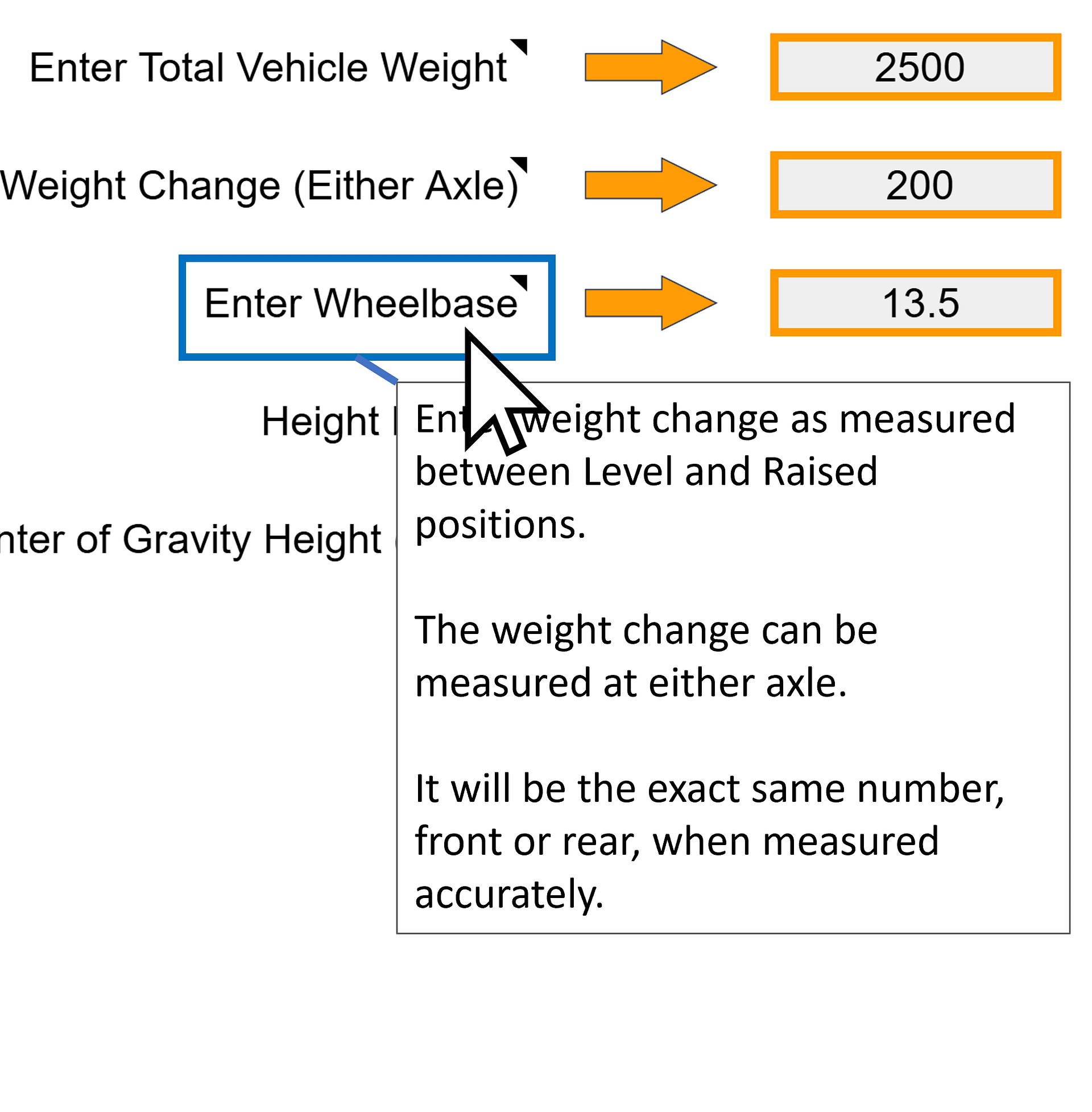 Center of Gravity Calculator product image (3)
