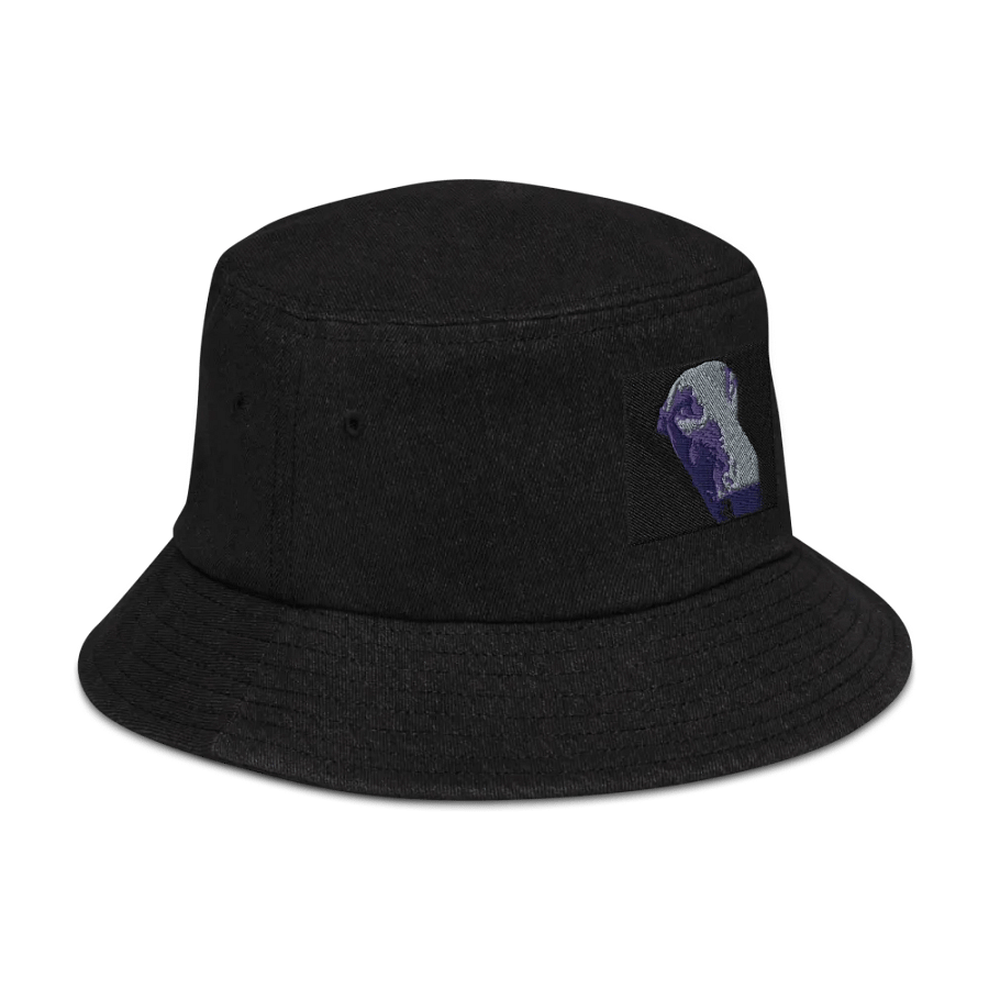 Malinois Tina Serene Pup Denim Bucket Hat product image (3)