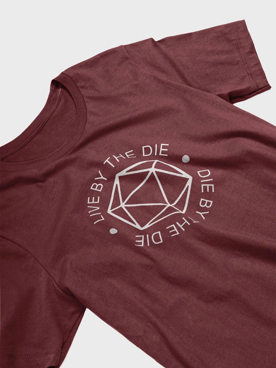 Live by the Die, Die by the Die Simplified Soft Tee product image (17)