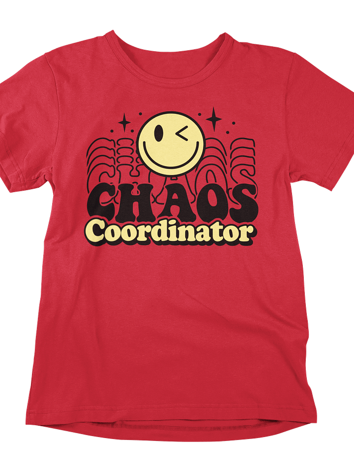 Chaos Coordinator Emoji Tee: Embrace the Mess! product image (1)