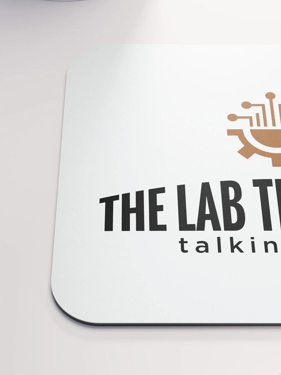 Lab Tech Show Mouse Pad Brown, Black, & White product image (6)