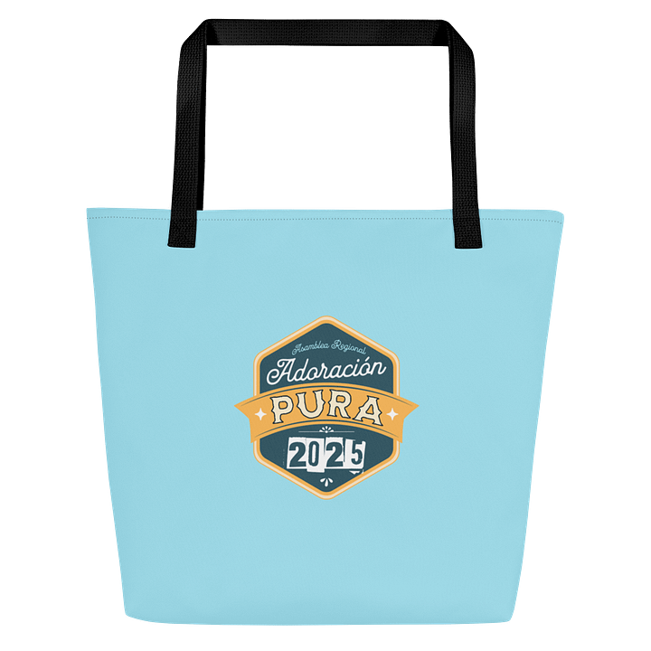 2025 "Adoración Pura" Regional Covention Retro Badge Mountain Tote Bag product image (1)