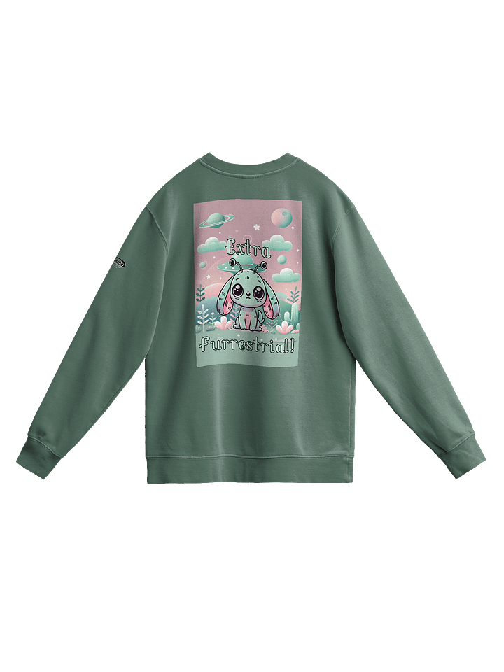 "Extra Furrestrial" Pigment Dyed Sweatshirt product image (19)
