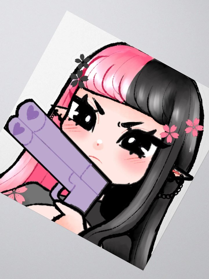 gun emote sticker product image (2)