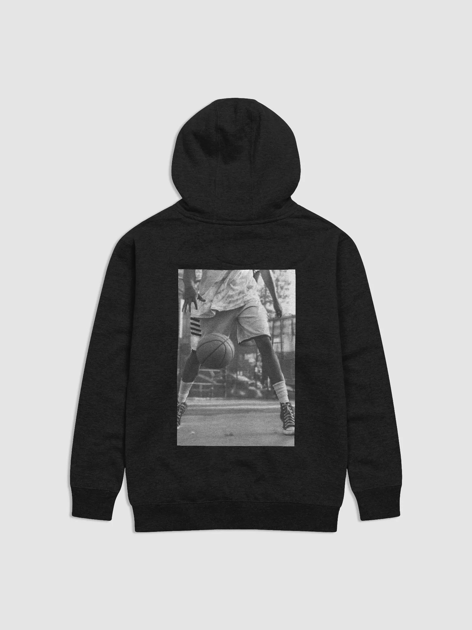 "Handles" Basketball Graphic Cotton Heritage Unisex Premium Hoodie - 05945 product image (2)