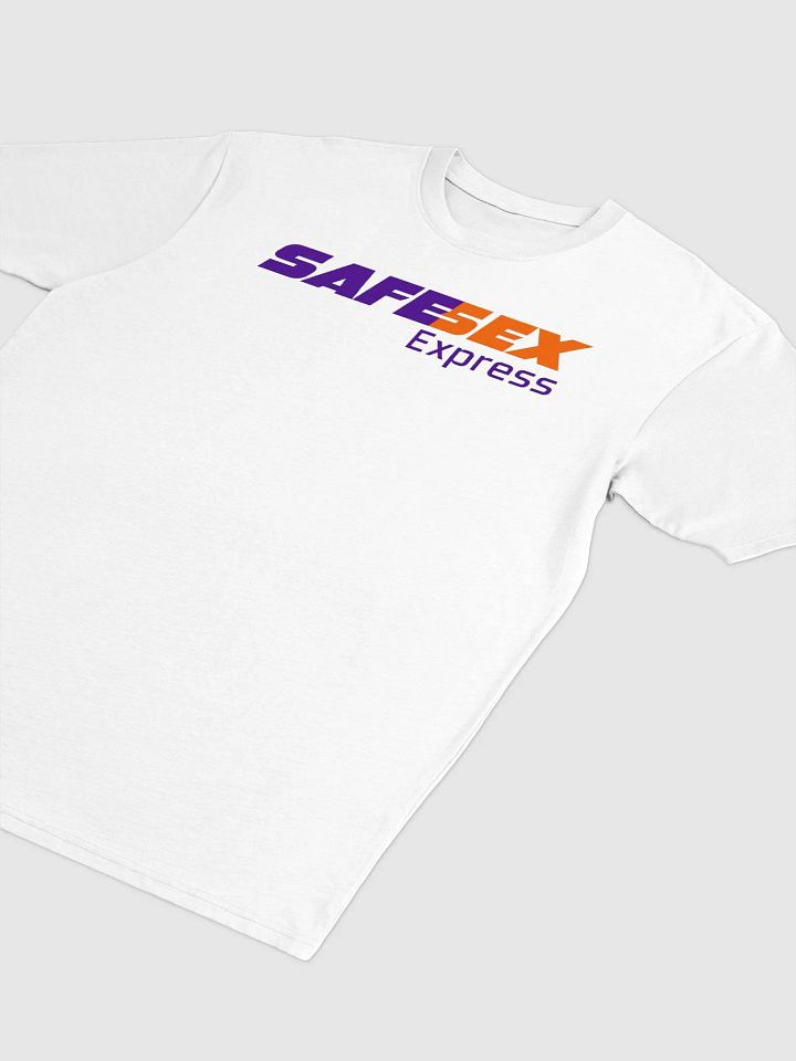 Safe Sex White T-Shirt product image (2)