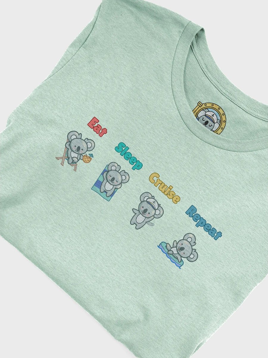 Eat Sleep Cruise Repeat! | Koala's in a Line Shirt product image (1)