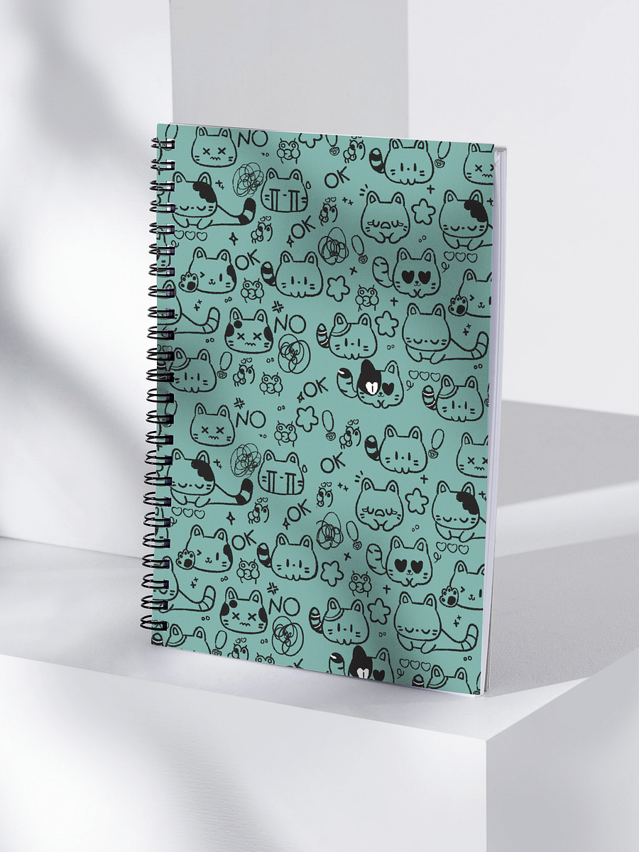 Cat Doodles - Spiral Notebook product image (4)