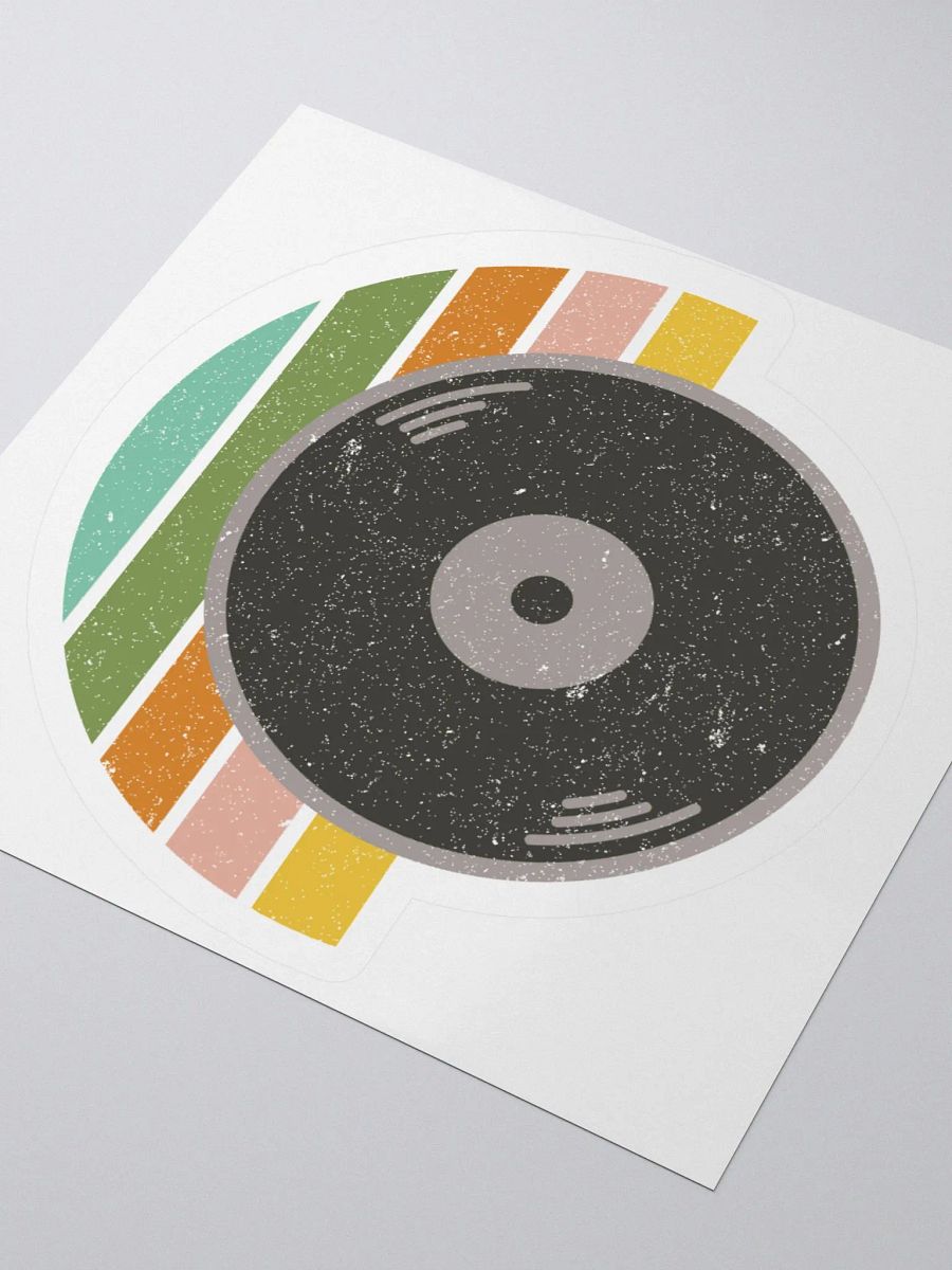 Lost Records: Bloom & Rage Retro Record Sticker product image (3)