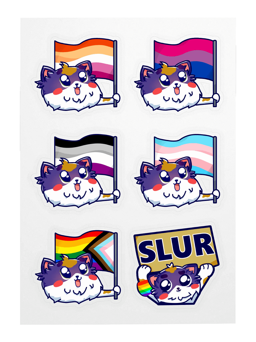 Pride Sticker Sheet product image (3)