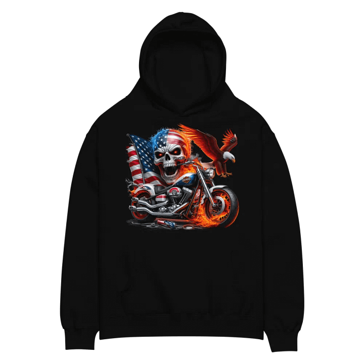 Patriot's Ride Graphic Hoodie #19 product image (2)