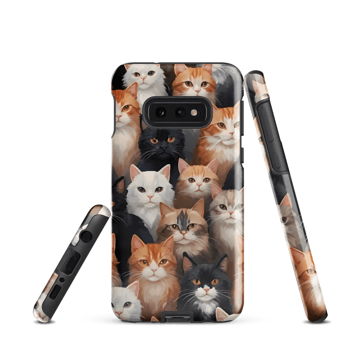 Purrfectly Adorable Cat Lovers Samsung Galaxy Case product image (2)
