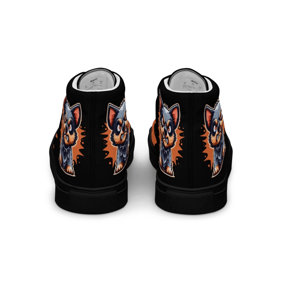 Australian Cattle Dog Angry Pup - Women's Hightop Canvas Shoe product image (4)