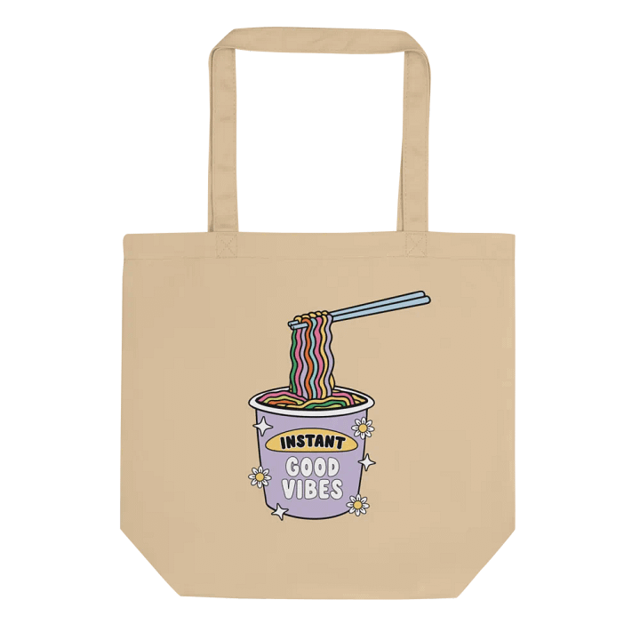 Instant Good Vibes Tote Bag product image (2)