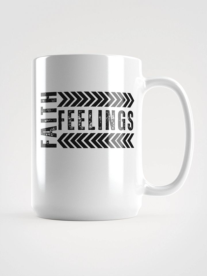 Faith Feeling Faith-Based Glossy White Ceramic Mug product image (1)