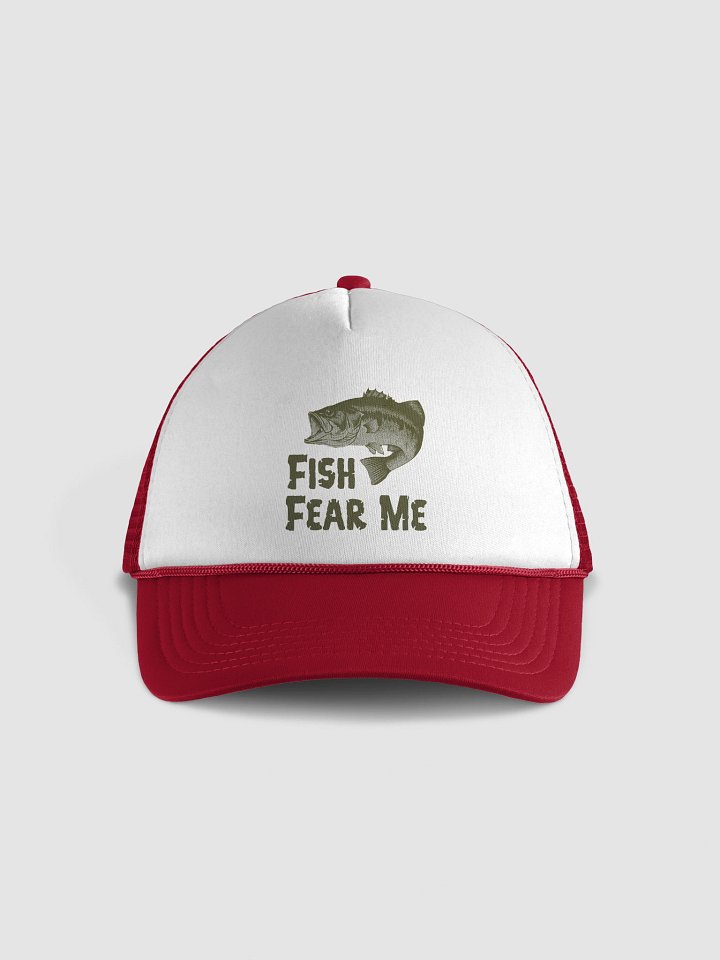 FISH FEAR ME Foam Trucker Hat product image (1)