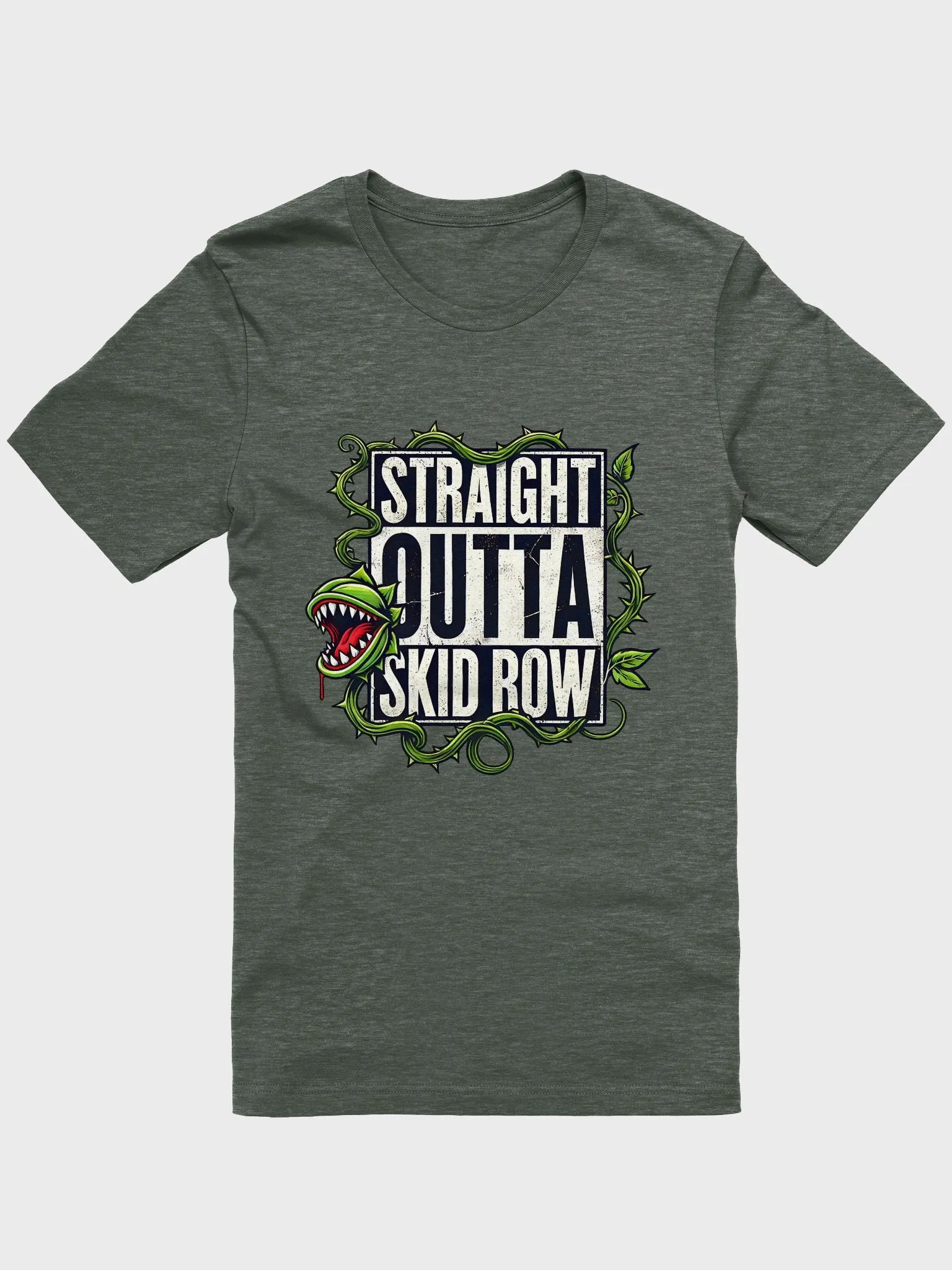 Straight Outta Skid Row Little Shop of Horrors T-Shirt – Bella Canvas Super Soft Broadway Tee product image (1)