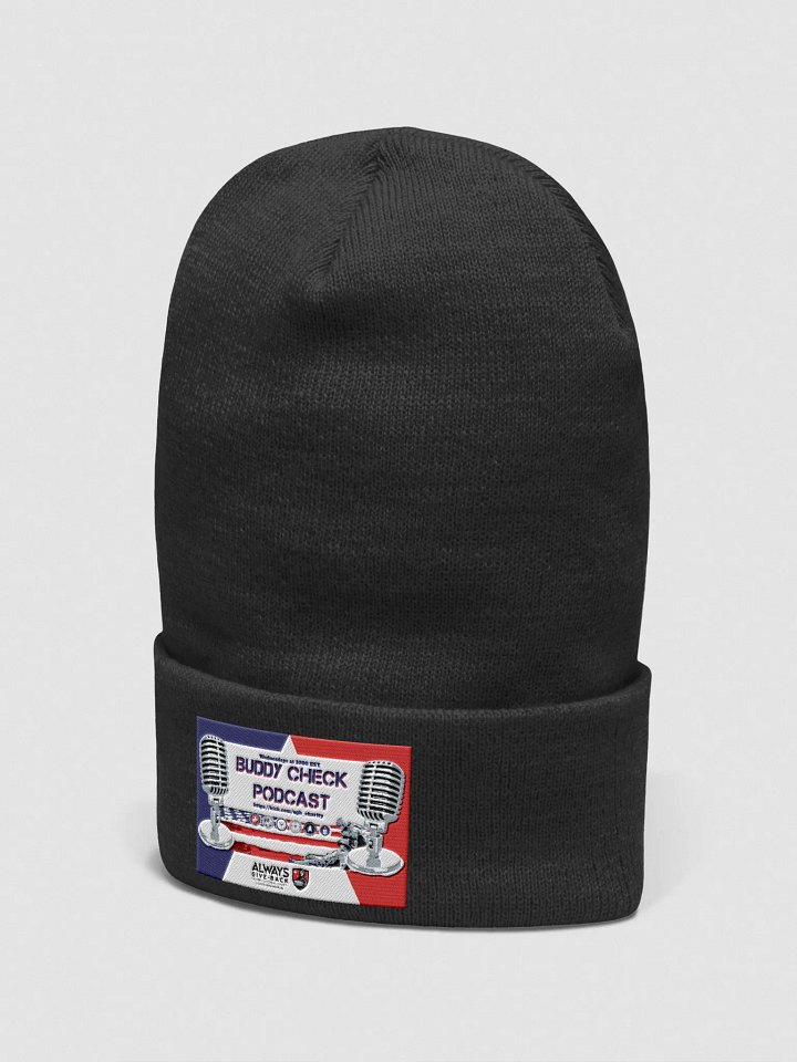 Buddy Check Podcast Cuffed Beanie product image (2)