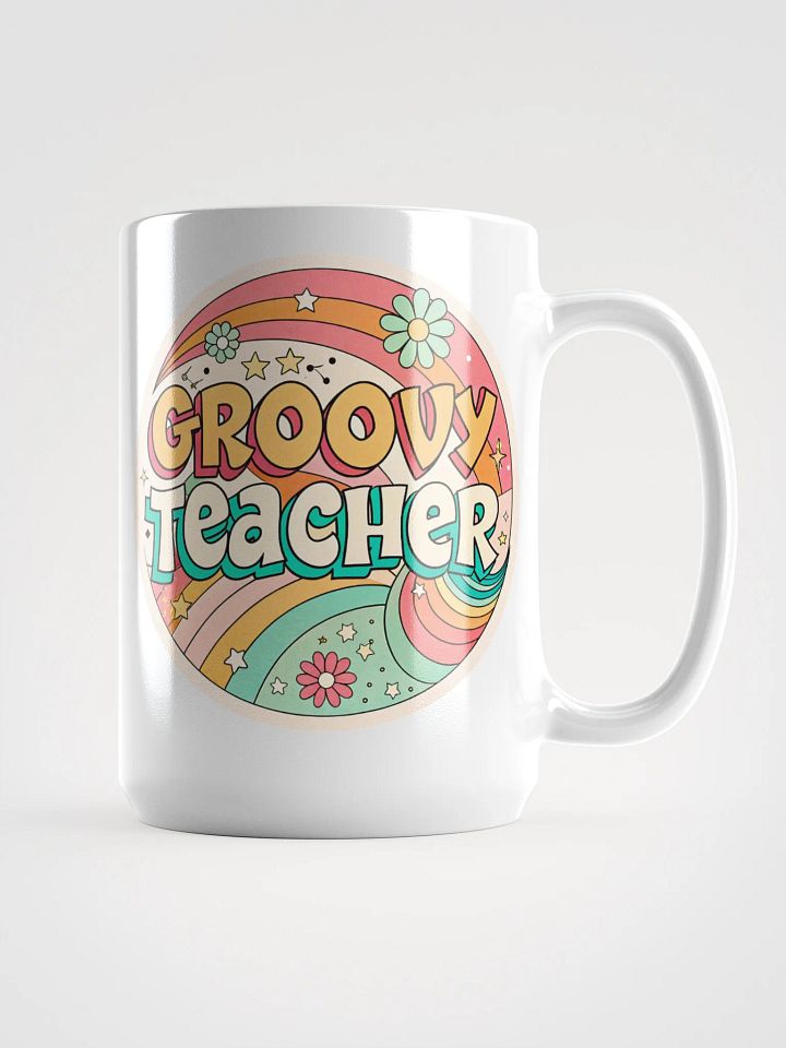 Groovy Teacher Retro Mug product image (1)