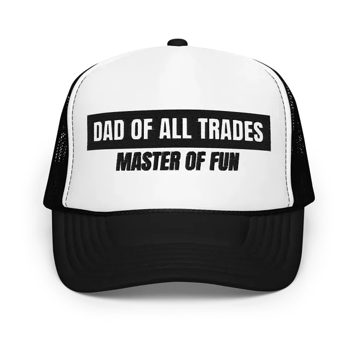 DAD OF ALL TRADES (black on white) product image (1)