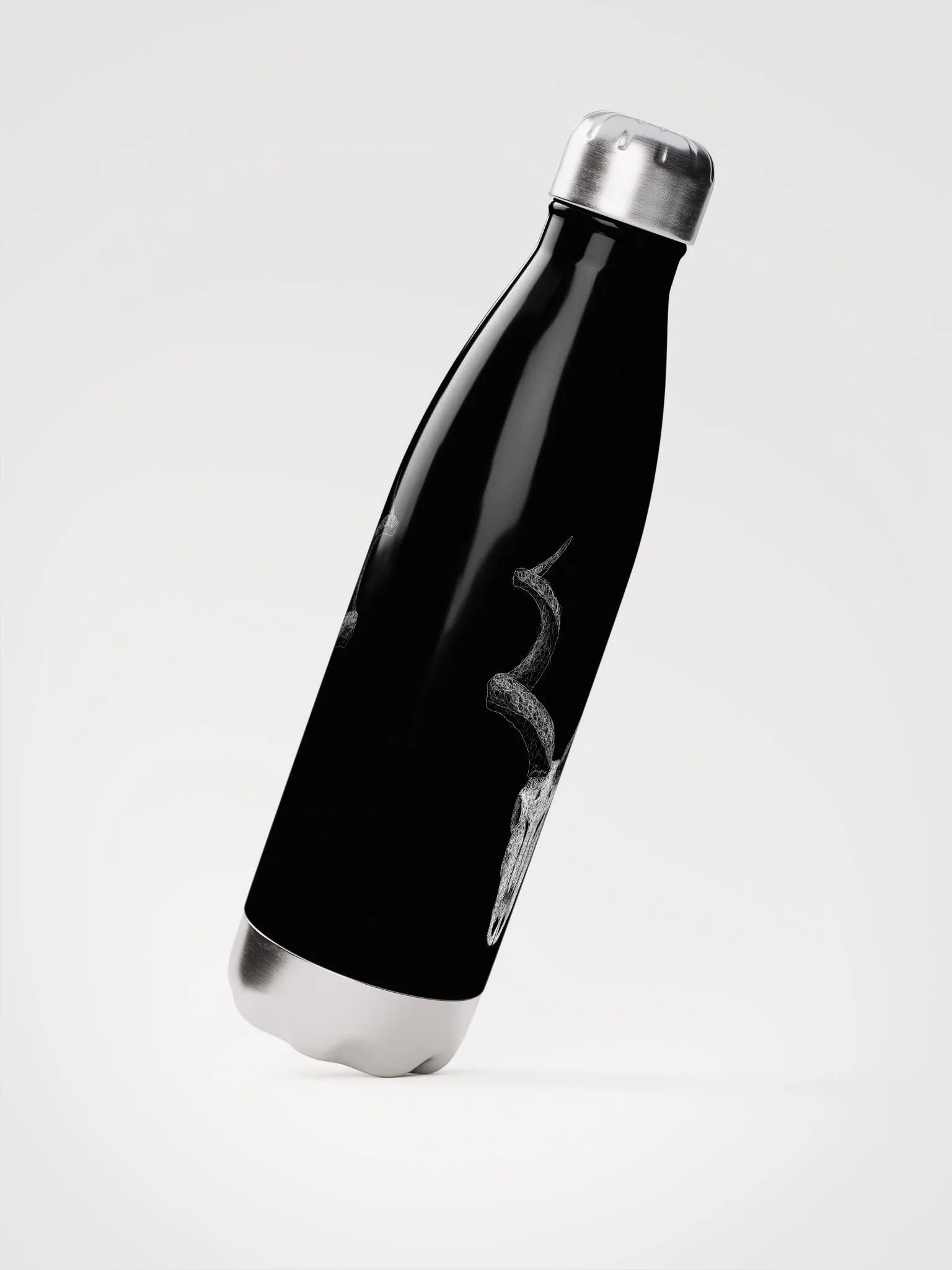 Kudu Skull Stainless Steel Water Bottle product image (3)