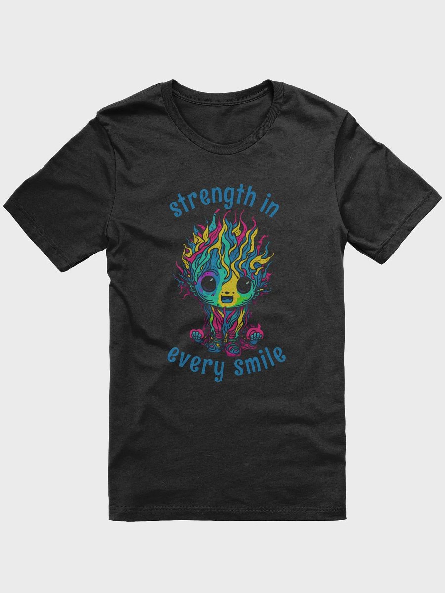 Quirky Misfits Graphic | Dark Colored T Shirt | Strength In Every Smile product image (1)