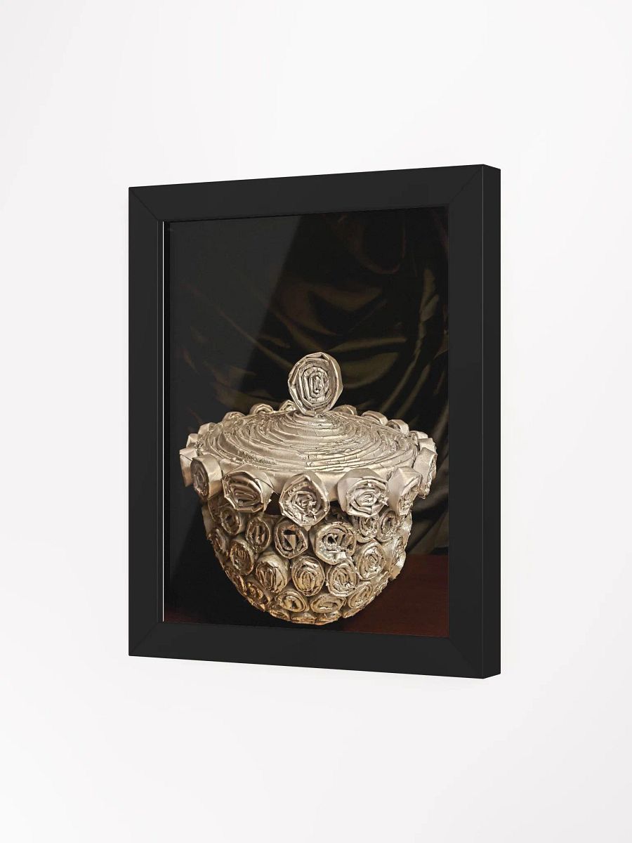 Handcrafted Rolled Newspaper Container Framed Poster product image (3)