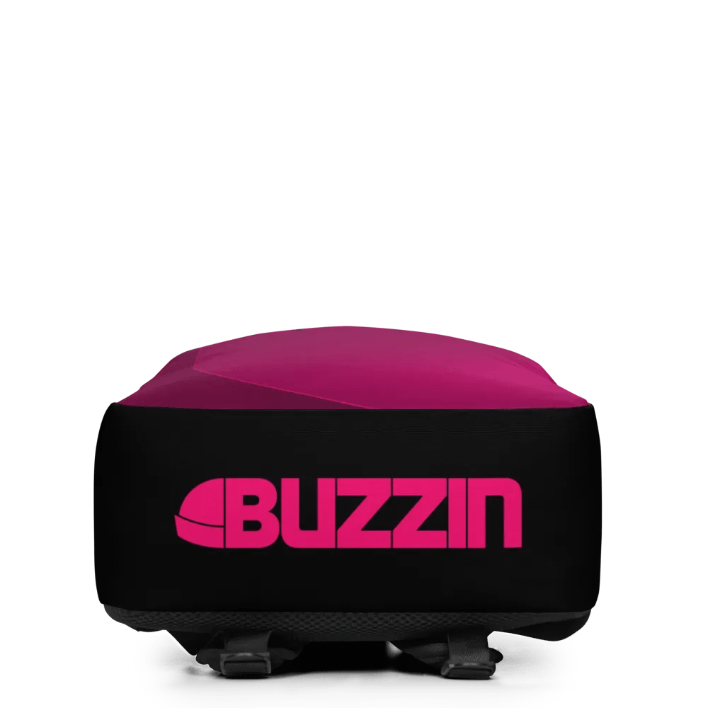 BuzzIn Red Buzzer Minimalist Backpack product image (4)
