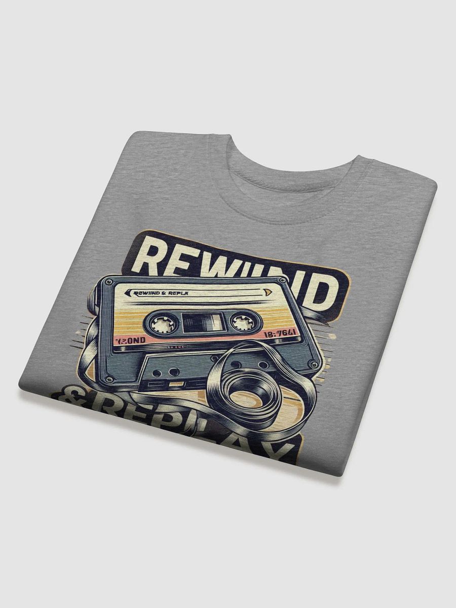 Vintage Americana Cotton Sweatshirt | AI Design oldschool product image (4)